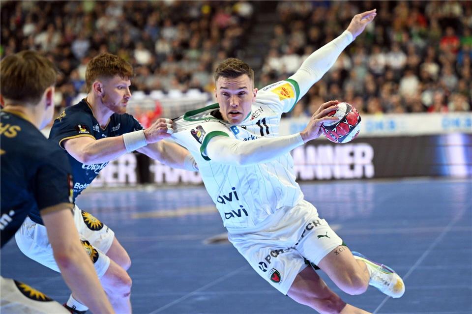 Spielte eine starke Pokal-Endrunde: Berlins Lasse Andersson. Federico Gambarini/dpa