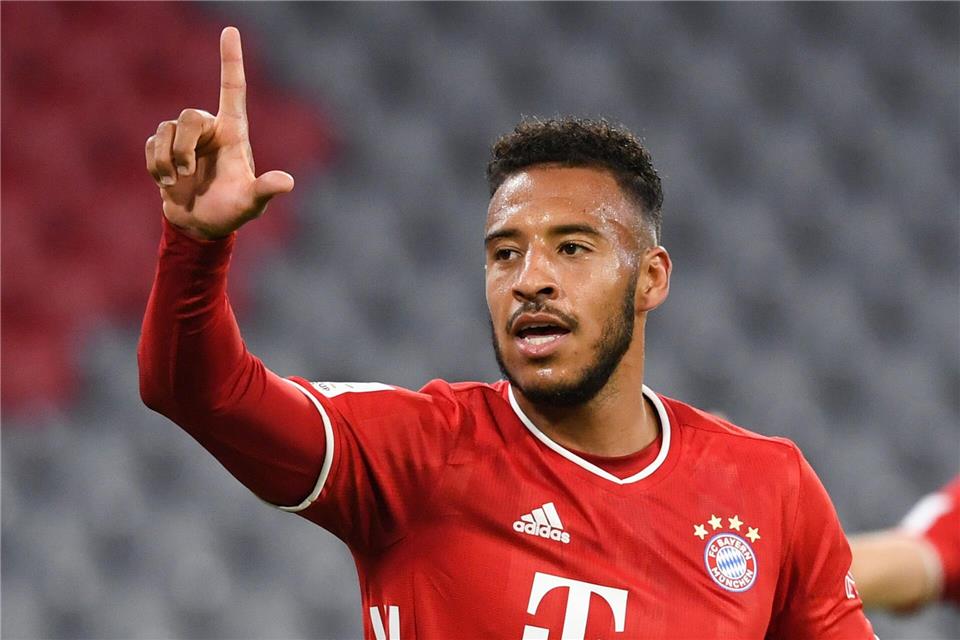 Spielte einst beim FC Bayern: Corentin Tolisso von Lyon.Sven Hoppe/dpa-Pool/dpa