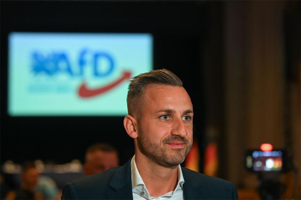 Spitzenkandidat der AfD in Sachsen-Anhalt bei der anstehenden Landtagswahl ist Ulrich Siegmund. (Archivfoto)Heiko Rebsch/dpa