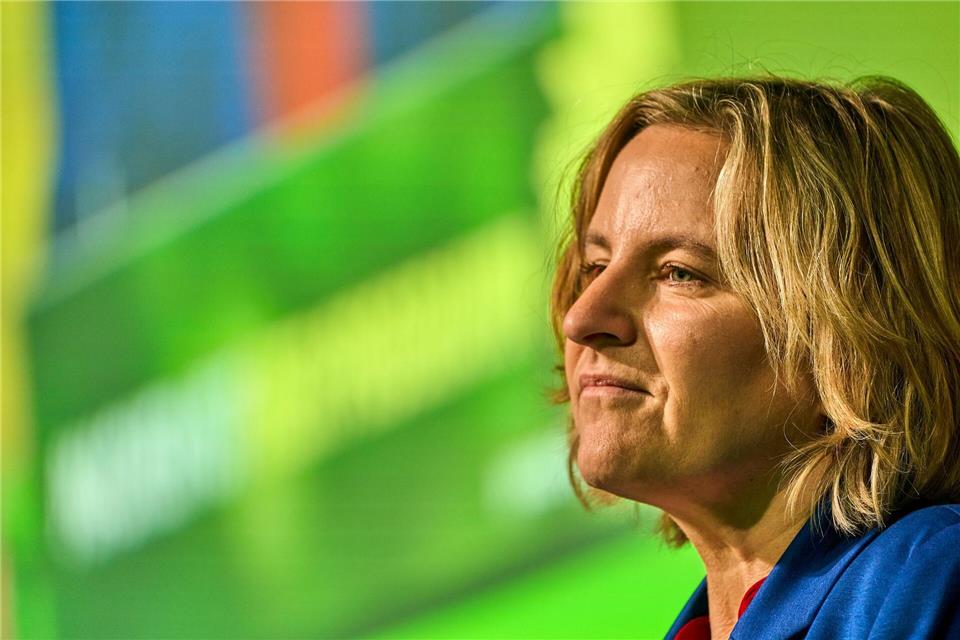 Spitzenkandidatin Eder sparte nicht mit Kritik an der Union, aber auch an Mainzer Koalitionspartnern. Sascha Ditscher/dpa