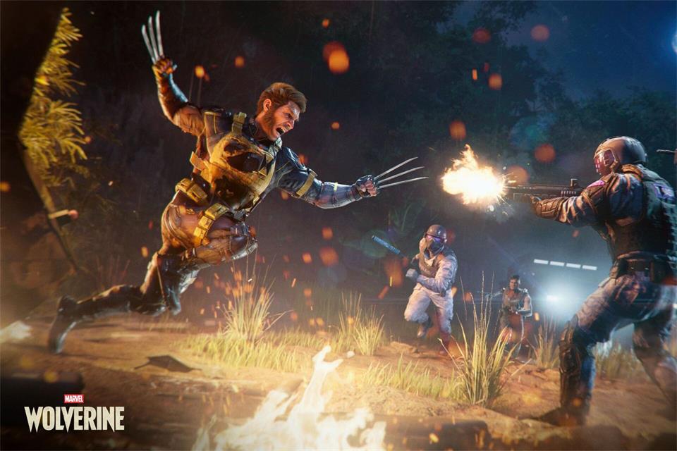 Splatter-Modus aktiviert: Mit vollem Wut-Balken wird Wolverine zur unaufhaltsamen Kampfmaschine gegen ganze Gegnerwellen.Marvel/Sony Interactive Entertainment/dpa-tmn
