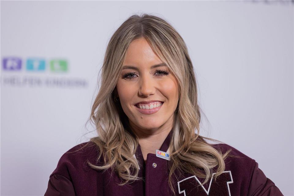 Sportmoderatorin Laura Papendick ist wieder schwanger. (Archivbild)Rolf Vennenbernd/dpa