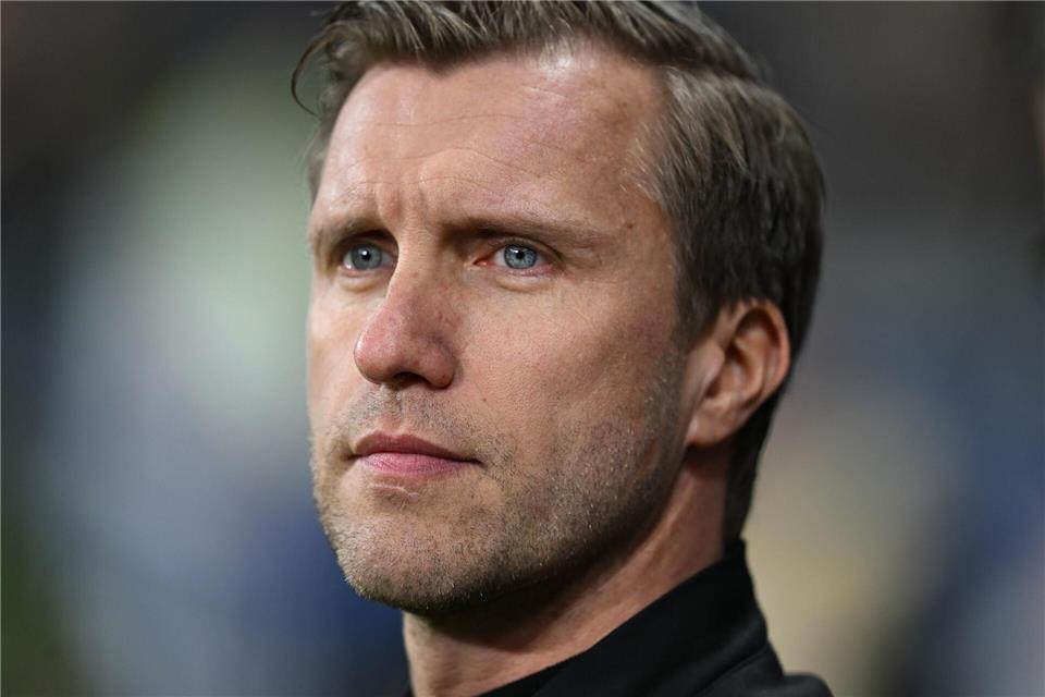 Sportvorstand Markus Krösche erhofft sich mit Eintracht Frankfurt eine erfolgreiche Champions-League-Saison.Arne Dedert/dpa