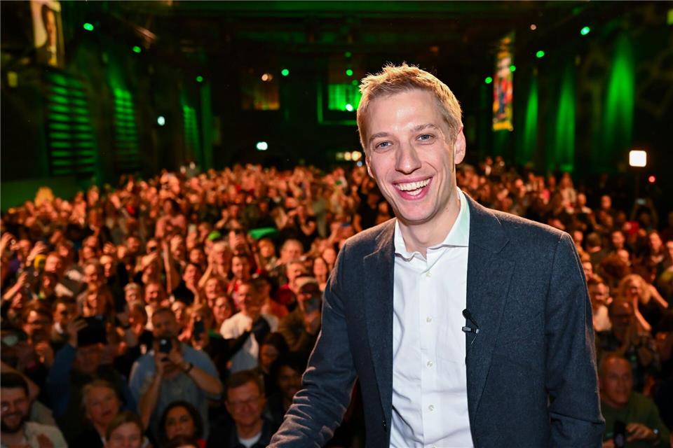 Sprach am Stichwahlabend von „Wahnsinn“: Grünen-Kandidat Dominik Krause in MünchenSven Hoppe/dpa