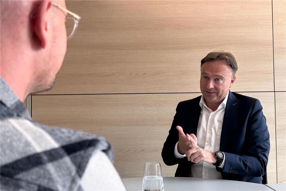 Sprach mit der Redaktion über die anstehenden Kommunalwahlen und die Herausforderungen des Kreises: Landrat Dr. Kai Zwicker.