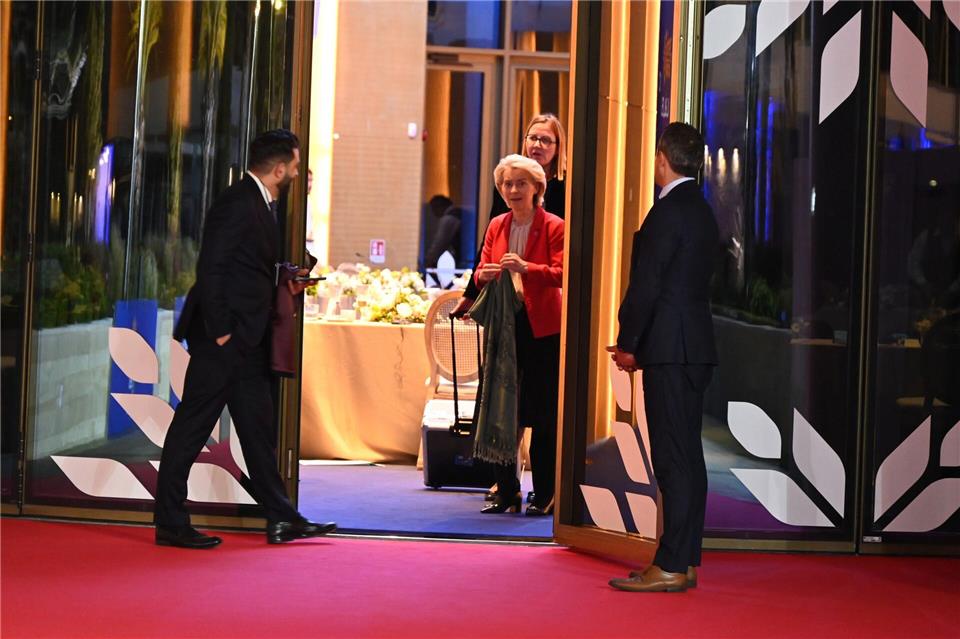 Sprach von einem guten Treffen: EU-Kommissionspräsidentin Ursula von der Leyen.Ansgar Haase/dpa