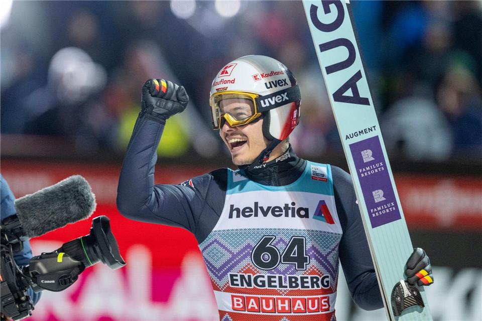 Sprang zuletzt konstant stark: Philipp Raimund. (Archivbild)Urs Flueeler/KEYSTONE/dpa