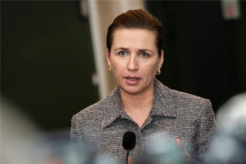 Spricht von einem Anschlag: Dänemarks Regierungschefin Mette Frederiksen. Emil Nicolai Helms/Ritzau Scanpix Foto/dpa