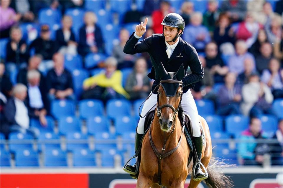 Springreiter Richard Vogel dominiert den CHIO.