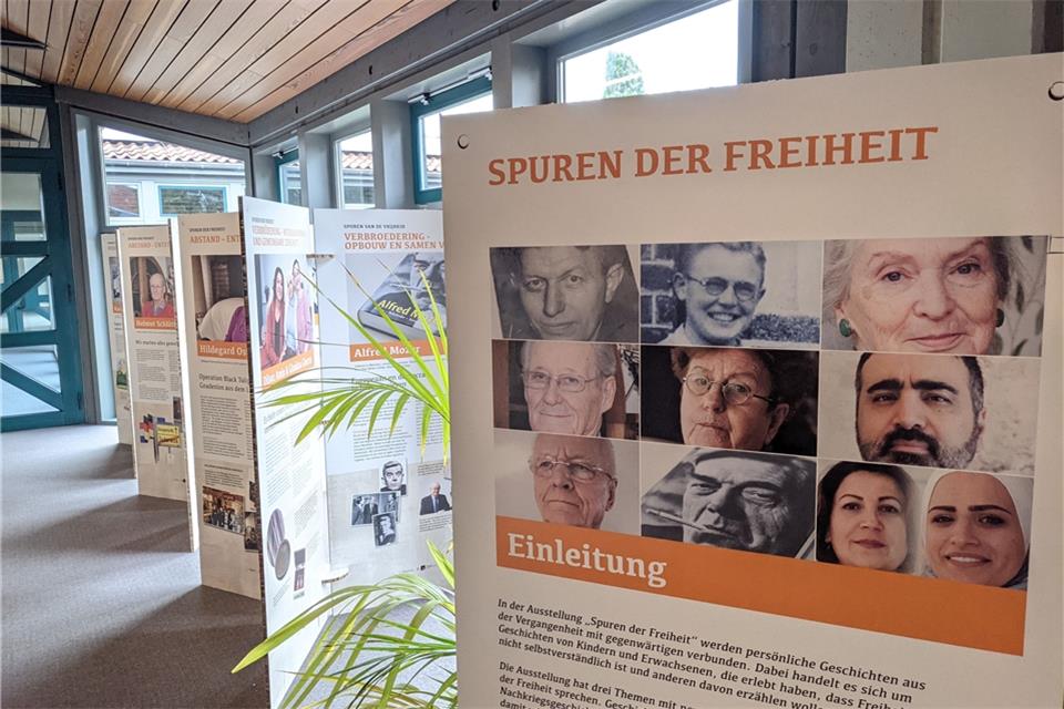 „Spuren der Freiheit“ heißt eine der beiden Ausstellungen.