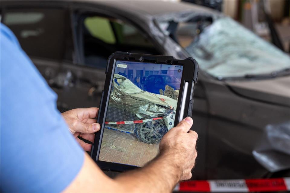 Spurensicherung ist die Aufgabe der Polizei, auch bei Unfällen, sagt Pientak.Harald Tittel/dpa