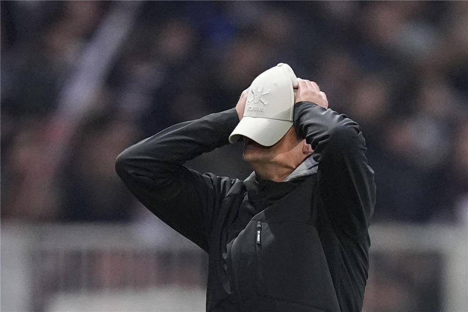 St.-Pauli-Trainer Alexander Blessin.Marcus Brandt/dpa