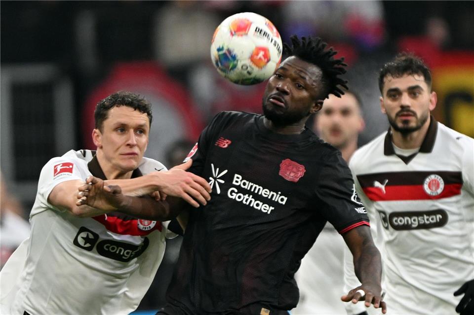 St. Pauli war offensiv viel zu harmlos. Federico Gambarini/dpa