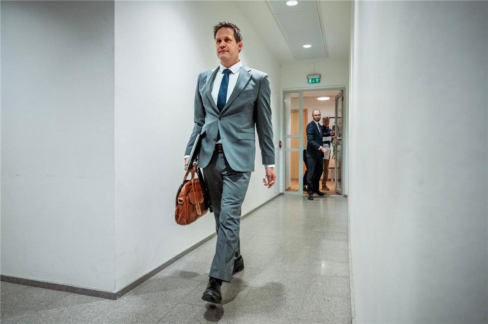 Staatsanwalt Sturla Henriksbø wollte heute eigentlich sein Plädoyer fortsetzen und bekanntgeben, welches Strafmaß er für den Sohn der norwegischen Kronprinzessin fordert. Ole Berg-Rusten/NTB/dpa