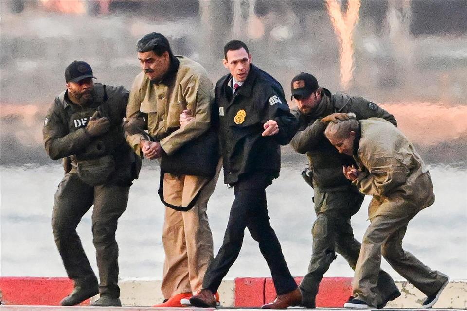 Staatschef Nicolás Maduro soll in New York der Prozess wegen Drogendelikten gemacht werden. (Archivbild)Kyle Mazza/Zuma Press/dpa