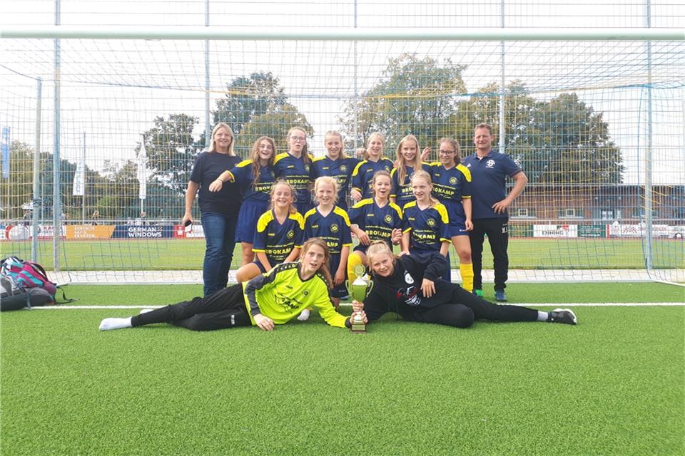 Stadtmeister bei den U 15-Juniorinnen wurde die JSG Oeding/Weseke/Südlohn.