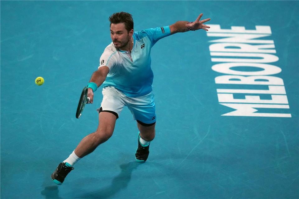 Stan Wawrinka hat sein letztes Spiel bei den Australian Open bestritten.Asanka Brendon Ratnayake/AP/dpa
