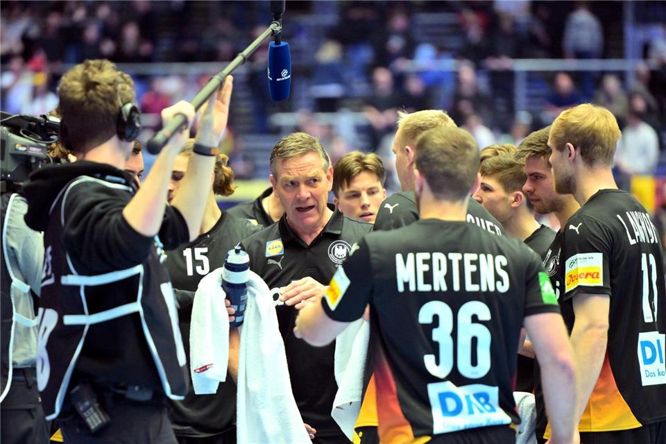 Stand enorm unter Druck: Bundestrainer Alfred Gislason.Sina Schuldt/dpa