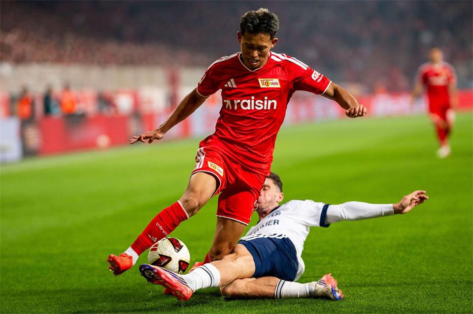 Stand erstmals in dieser Saison in der Startelf bei Union: Woo-yeong Jeong. Julius Frick/dpa