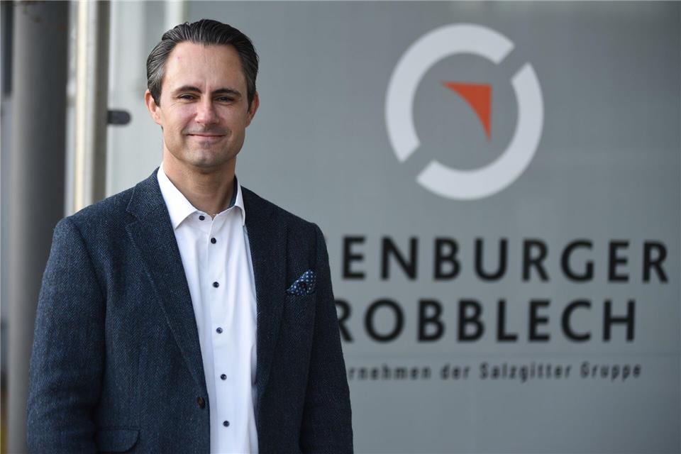 Standortleiter Thorsten Gintaut: „Wir wollen das Thema Sicherheitsstahl auch nicht kleinreden.“Simon Kremer/dpa