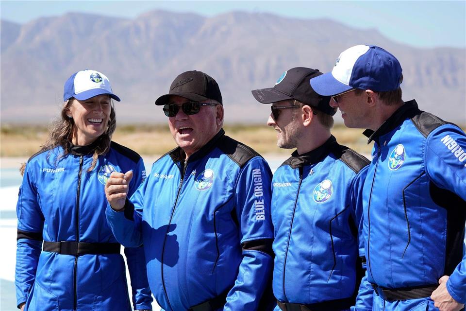 „Star Trek“-Ikone Shatner ist 2021 ins All geflogen. (Archivbild) Lm Otero/AP/dpa