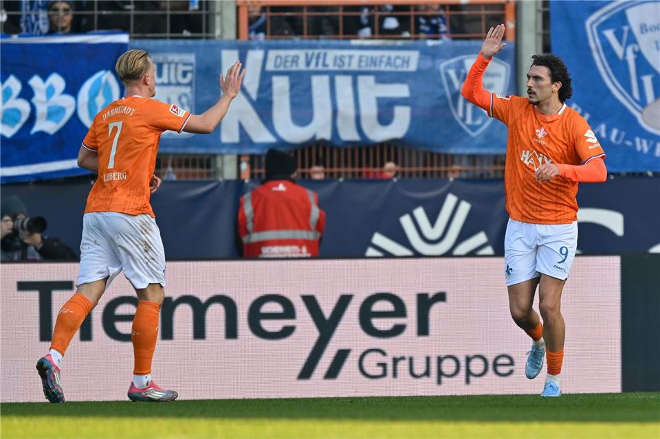 Starkes Duo: Isac Lidberg (l) und Fraser Hornby. (Archivbild)Ulrich Hufnagel/dpa