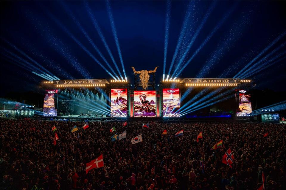 Stars des noch bis einschließlich Samstag laufenden 35. Festivals sind neben Def Leppard Judas Priest, Sabaton und Powerwolf.Frank Molter/dpa