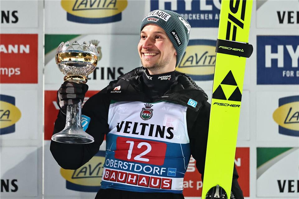 Startete mit Platz drei in die Tournee: Felix Hoffmann.Daniel Karmann/dpa