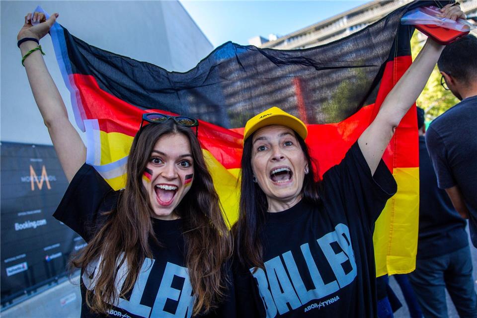 Startplatz 16 für das Deutschland-Duo Abor & TynnaJens Büttner/dpa