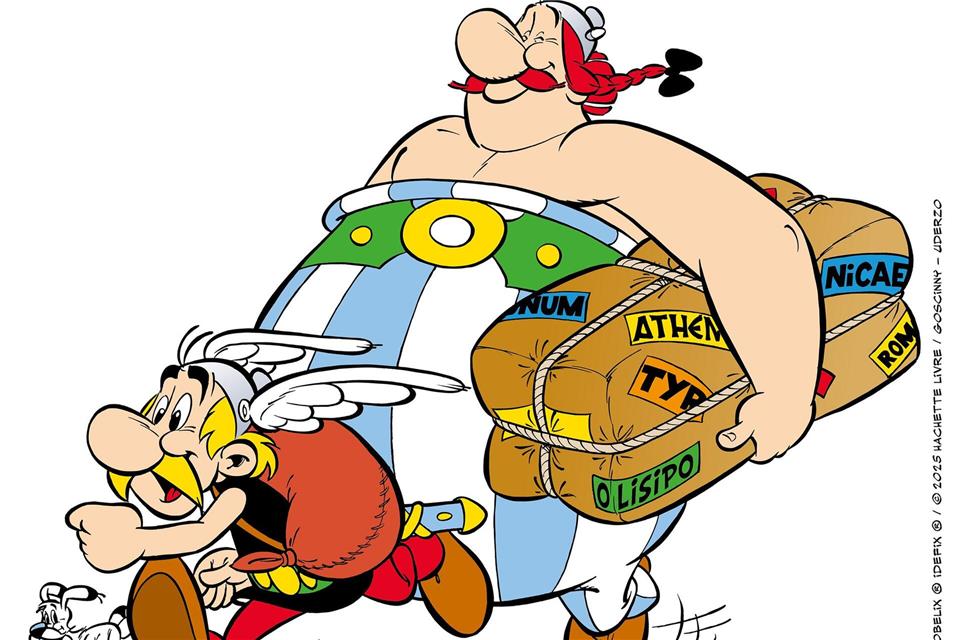 Statt Ferienstimmung gibt es wieder viel Ärger mit den Römern.ASTERIX®- OBELIX®- IDEFIX®/© 2025 LES ÉDITIONS ALBERT RENE/GOSCINNY-UDERZO /dpa