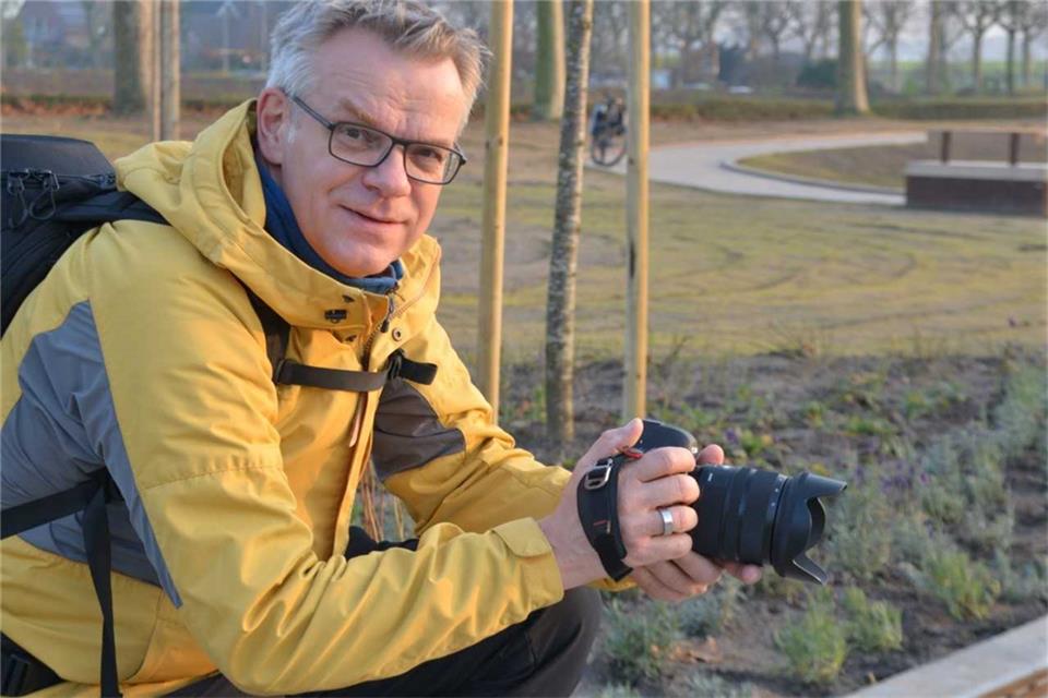 Stefan Bröker ist auch in der Gemeinde Raesfeld auf der Suche nach interessanten Foto-Motiven.