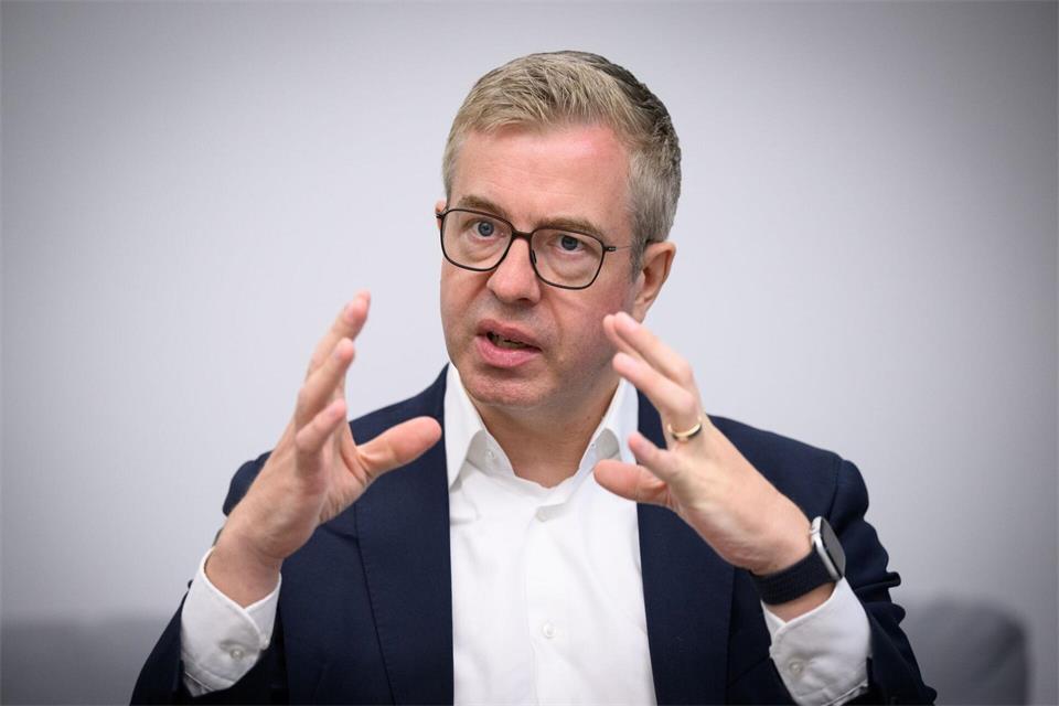 Stefan Evers (CDU), Berliner Senator für Finanzen und Spitzenkandidat der CDU für die Wahl des Berliner Abgeordnetenhauses. Bernd von Jutrczenka/dpa