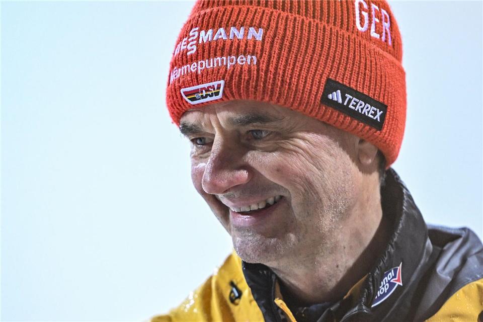 Stefan Horngacher verabschiedet sich als Bundestrainer.Hendrik Schmidt/dpa