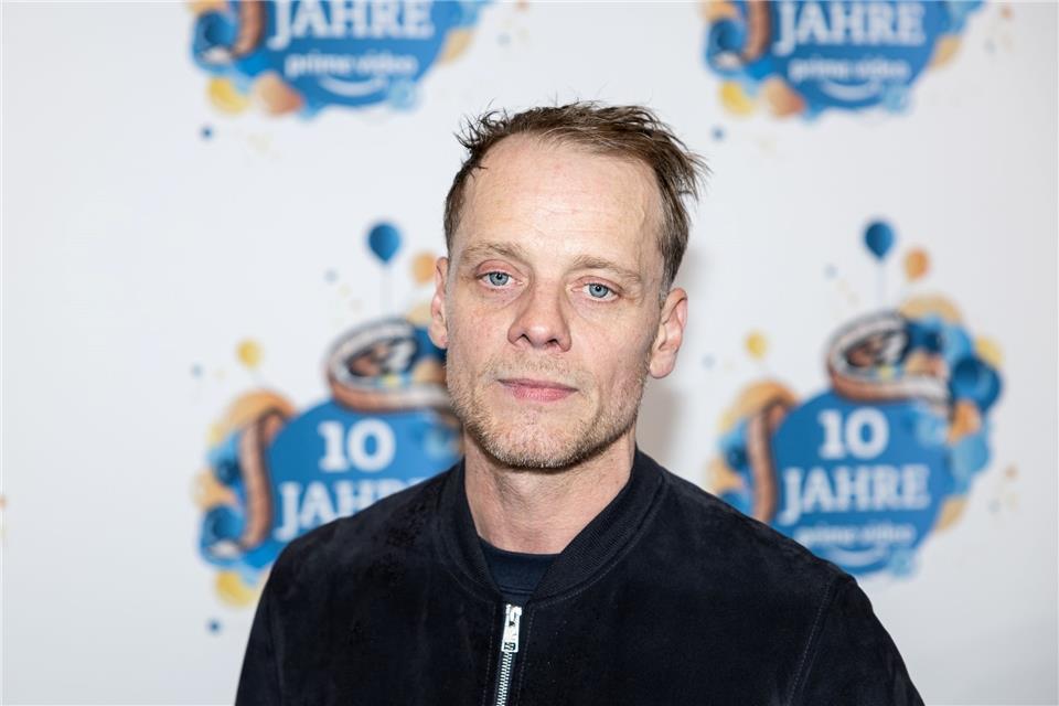 Stefan Konarske, Schauspieler, kommt zu einer Veranstaltung.