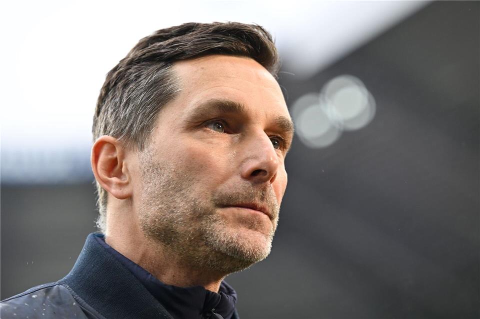 Stefan Leitl hat den Aufstieg mit Hertha BSC abgehakt. (Archivbild)Swen Pförtner/dpa