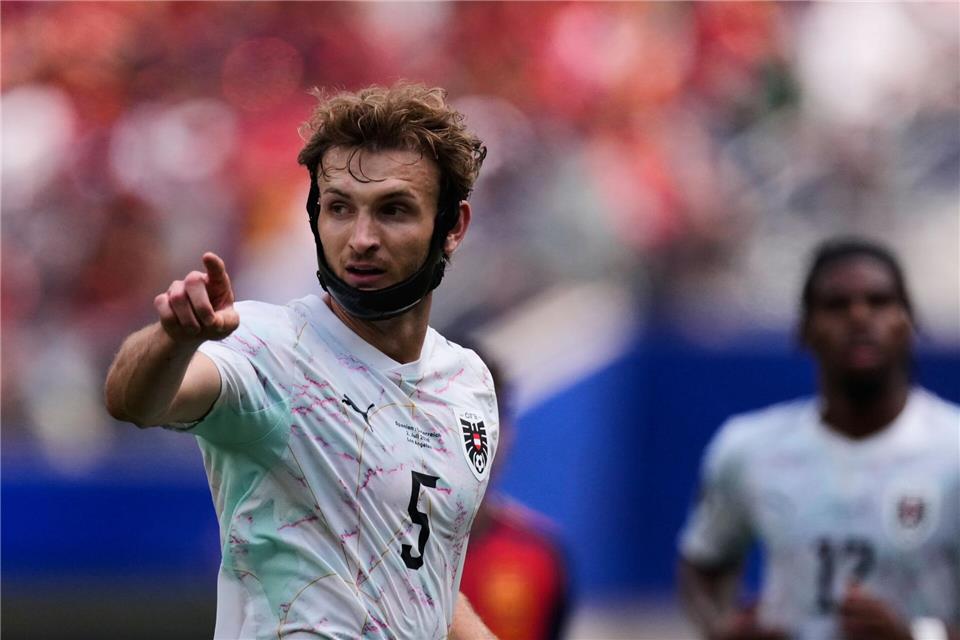 Stefan Posch spielte für Österreich bei der WM. (Archivbild)Mark J. Terrill/AP/dpa