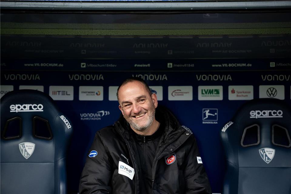 Steffen Baumgart hält sehr viel von seinem Kollegen. Fabian Strauch/dpa