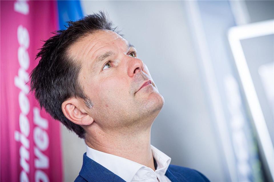 Steffen Krach ist seit 2021 Regionspräsident der Region Hannover. Moritz Frankenberg/dpa