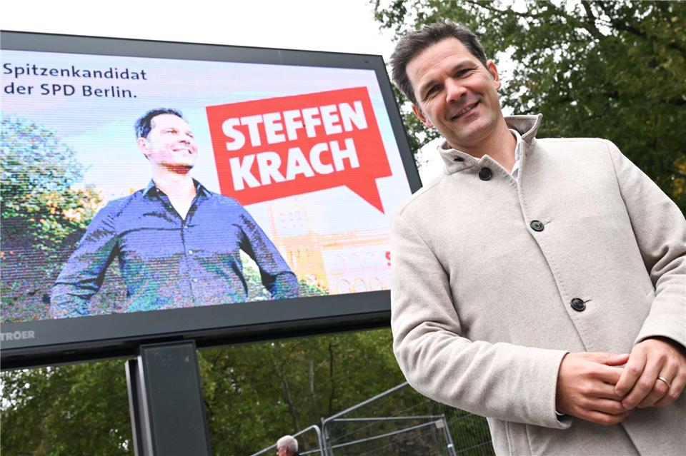Steffen Krach soll die Berliner SPD aus dem Tief führen. (Archivbild)Britta Pedersen/dpa