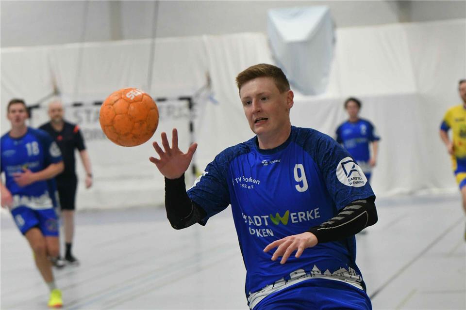 Steffen Wienand ist mit seinem Handball-Verbandsligisten TV Borken am Samstag Derbygast beim HCTV Rhede. Das Hinspiel in Borken ging mit 24:22 an den HCTV Rhede.