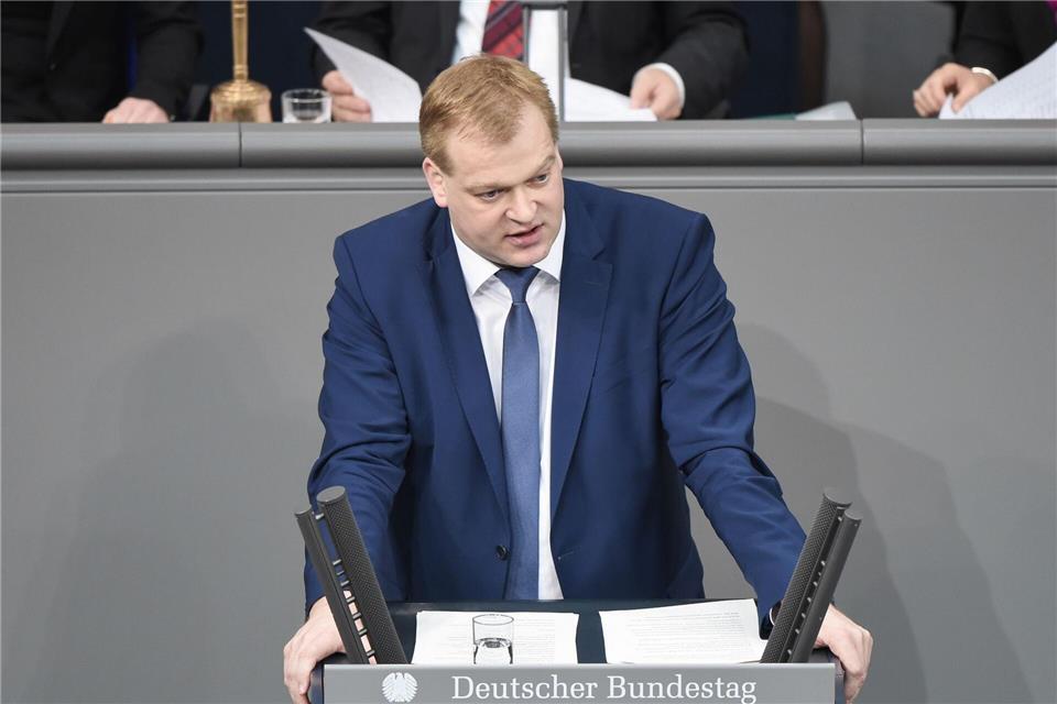 Stegemann hatte erst vor wenigen Tagen in der Debatte über Pflegekosten mit der Forderung Aufsehen erregt, dass auch Wohneigentum herangezogen werden sollte. (Archivbild)Christophe Gateau/dpa