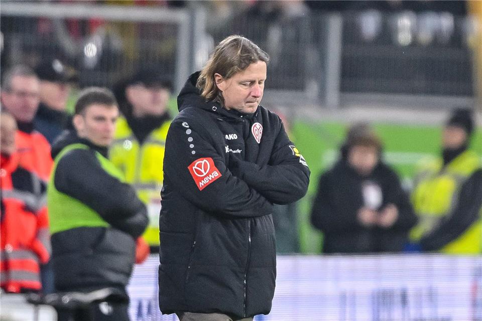 Steht in Mainz unter Druck: Trainer Bo HenriksenHarry Langer/dpa