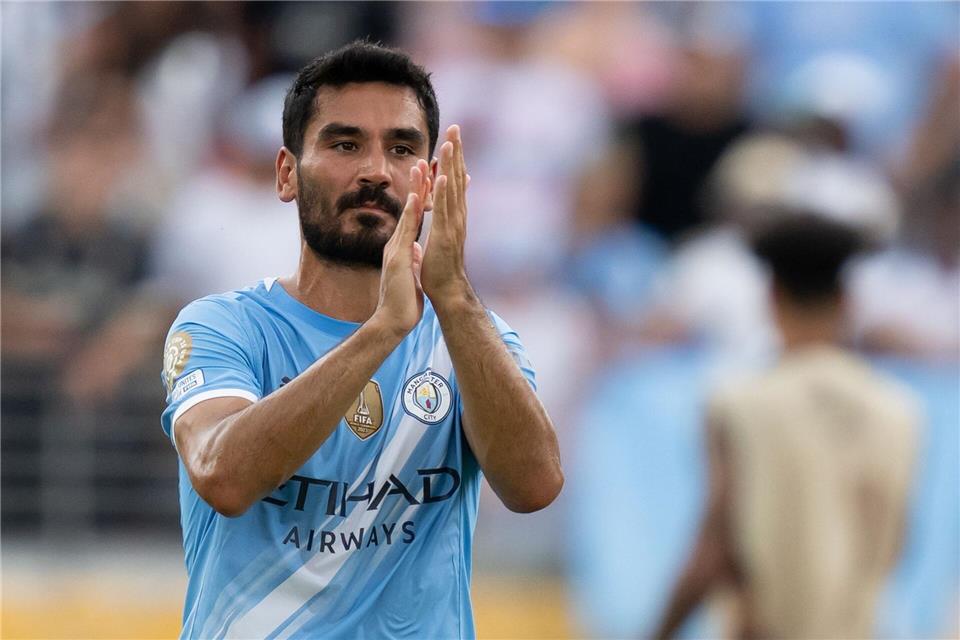 Steht vor einem Wechsel nach Istanbul: Ilkay Gündogan. (Archivbild)Sven Hoppe/dpa