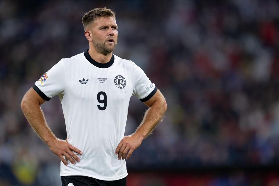 Steht vor einem Wechsel zur AC Mailand: Nationalspieler Niclas Füllkrug. (Archivbild)Sven Hoppe/dpa