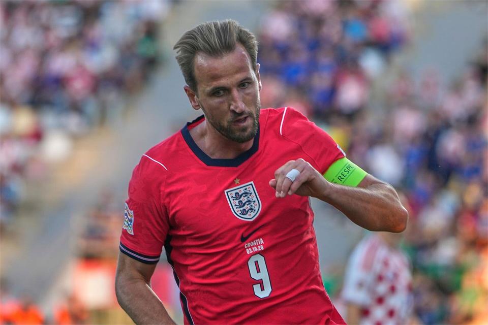 Steht vor einem historischen Einsatz: Englands Kapitän Harry Kane.Darko Bandic/AP/dpa