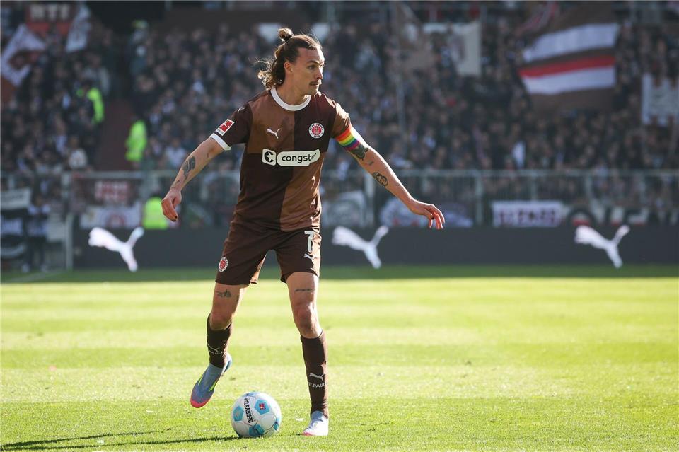 Steht vor seiner Rückkehr: Jackson Irvine vom FC St. Pauli.Christian Charisius/dpa