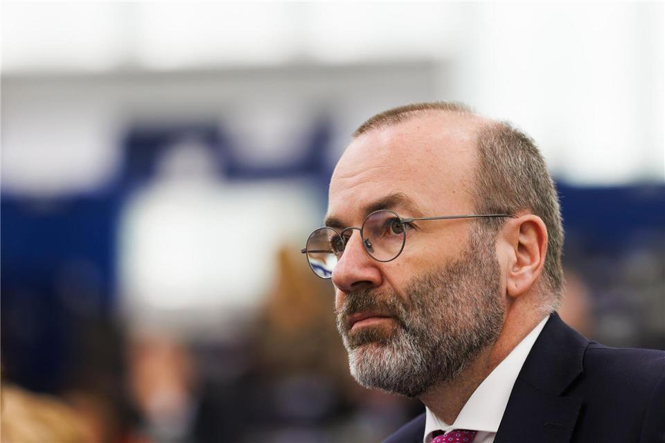 Steht wegen der Enthüllungen unter Druck: CSU-Vize und EVP-Fraktionschef Manfred Weber. (Archivbild)Philipp von Ditfurth/dpa