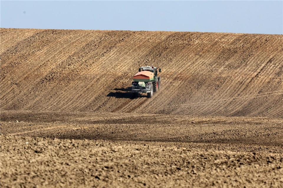 Steigende Düngermittelpreise bedrohen laut Weltbank die sichere Lebensmittelversorgung von Millionen von Menschen. (Archivbild)Bernd Wüstneck/dpa