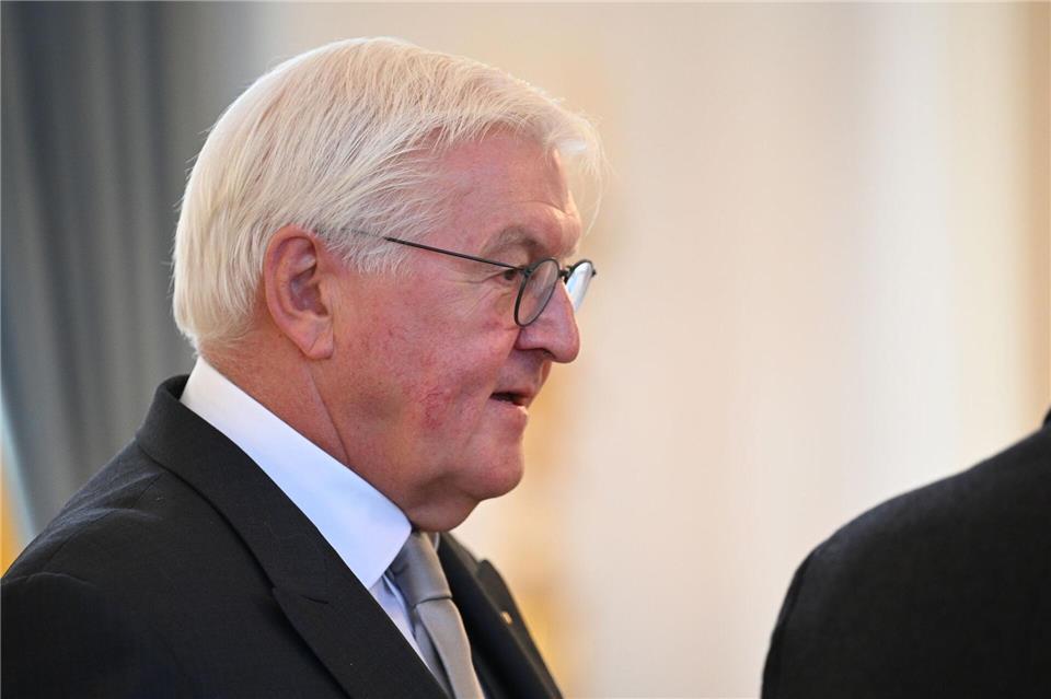 Steinmeier betrachtet das vorgeschlagene Losverfahren mit mit Skepsis. (Archivbild)Niklas Graeber/dpa
