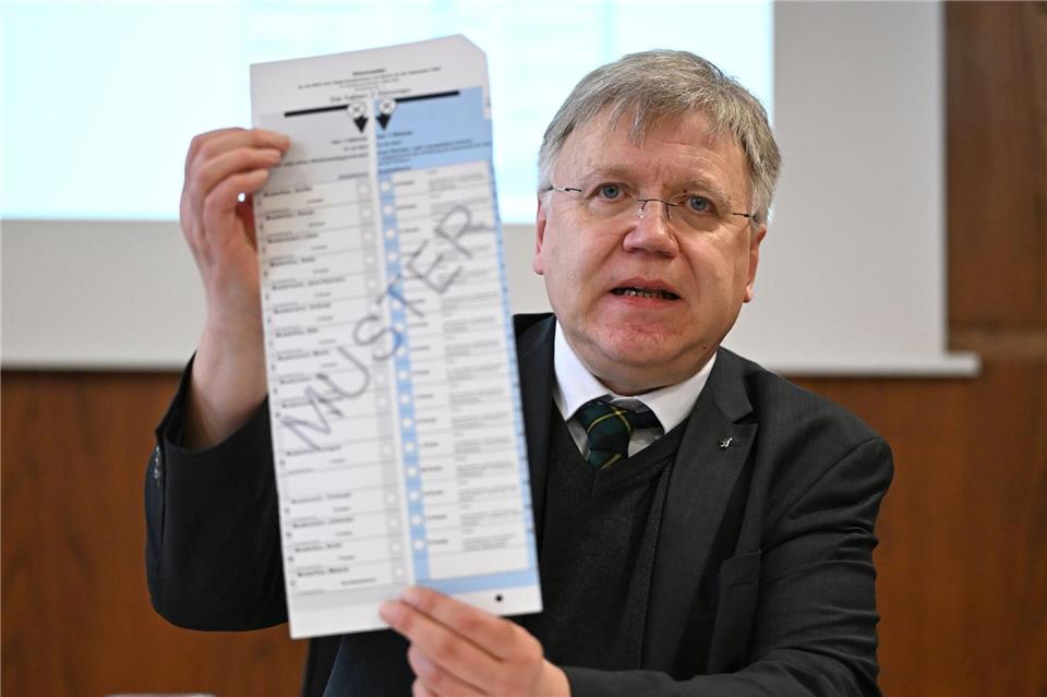 Stephan Bröchler sieht Berlin gut auf die Wahl 20. September vorbereitet. (Archivbild)Elisa Schu/dpa